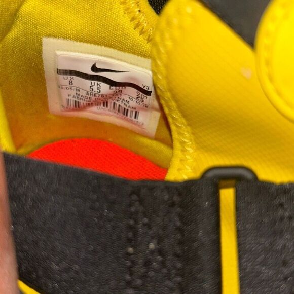 NIKE AIR Huarache City  Aluminum Women’s Size 8 Shoes AH6786-401 - Picture 5 of 6